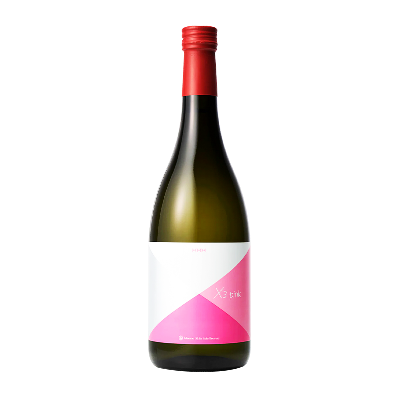 金纹秋田X3系列PINK三倍曲纯米原酒720ML
